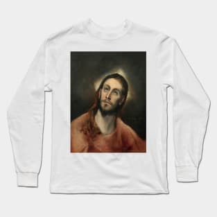 Christ in Prayer by El Greco Long Sleeve T-Shirt